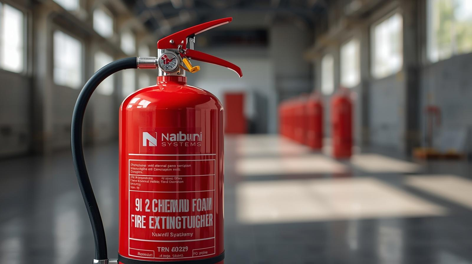 9L Chemical Foam Fire Extinguisher 4